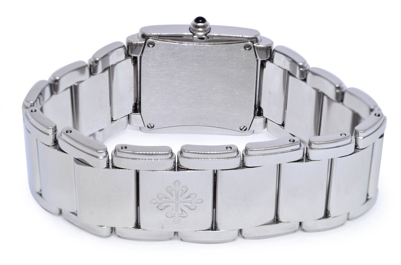 Patek Philippe Twenty~4 Steel & Diamond Blue Dial Ladies Watch 24 4910/10A