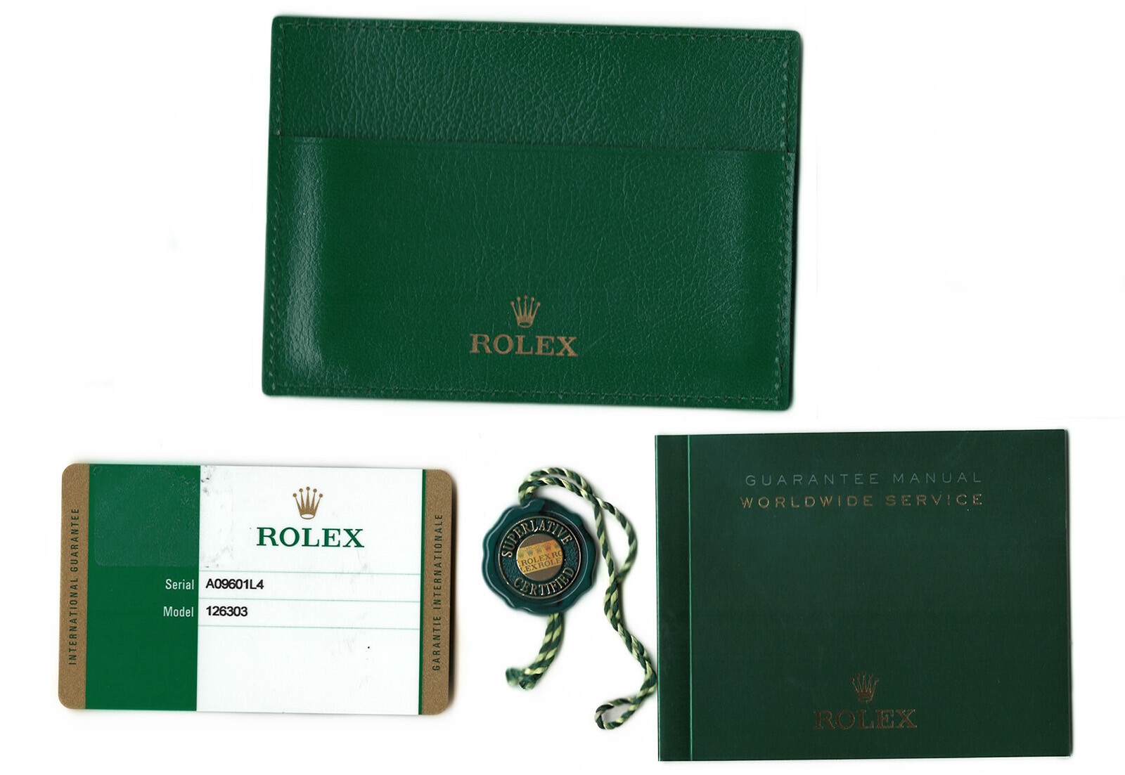 Rolex Datejust 41 18k Yellow Gold/Steel Silver Dial Mens Watch B/P '18 126303
