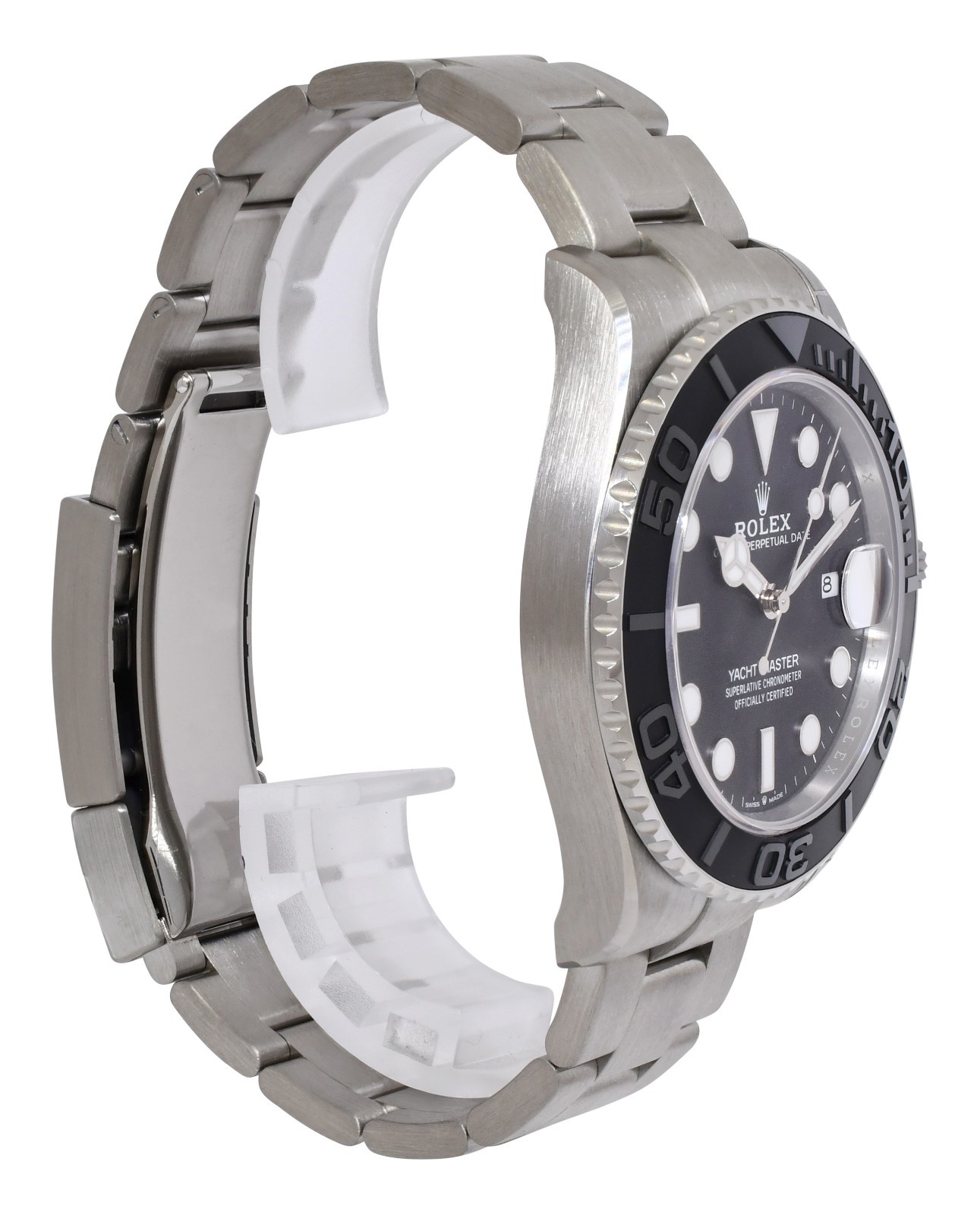 NEW Rolex Yacht-Master 42 RLX Titanium Intense Black Dial Watch B/P '26 226627