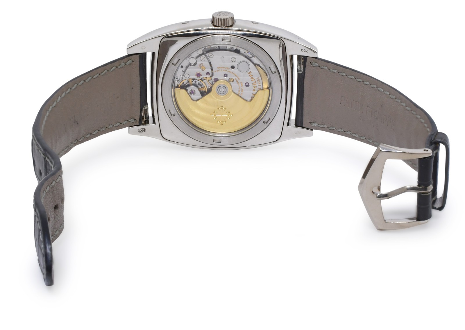 Patek Philippe Gondolo Calendario 18k White Gold Mens Automatic Watch 5135G