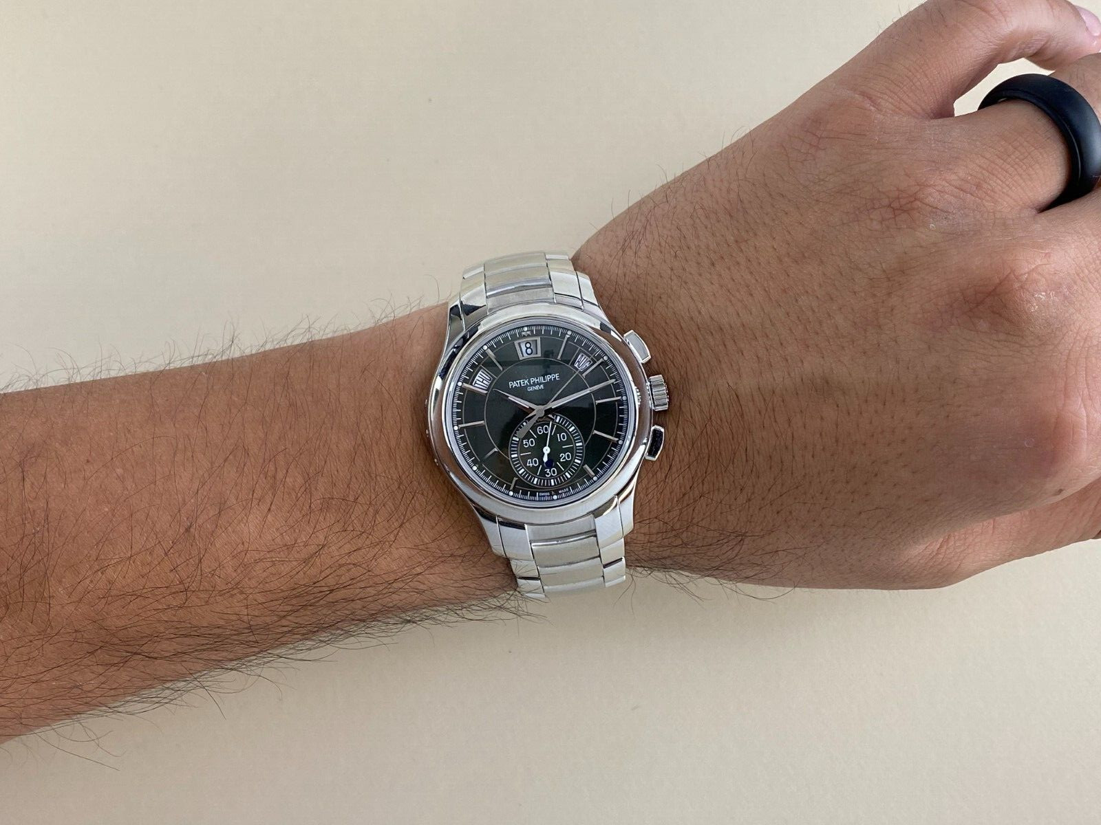 NEW Patek Philippe 5905 Steel Annual Calendar Chronograph Watch B/P '26 5905/1A