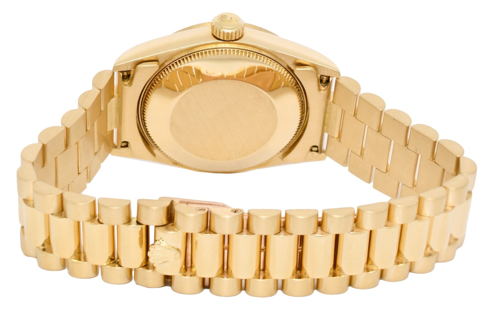 Rolex Datejust President 18k Yellow Gold Champagne 31mm Watch +Papers '88 68278