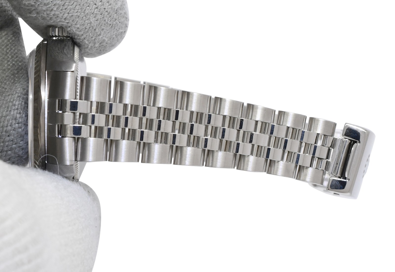 Rolex Datejust Steel 18k White Gold Bezel Silver Dial Ladies 31mm Watch Y 78274