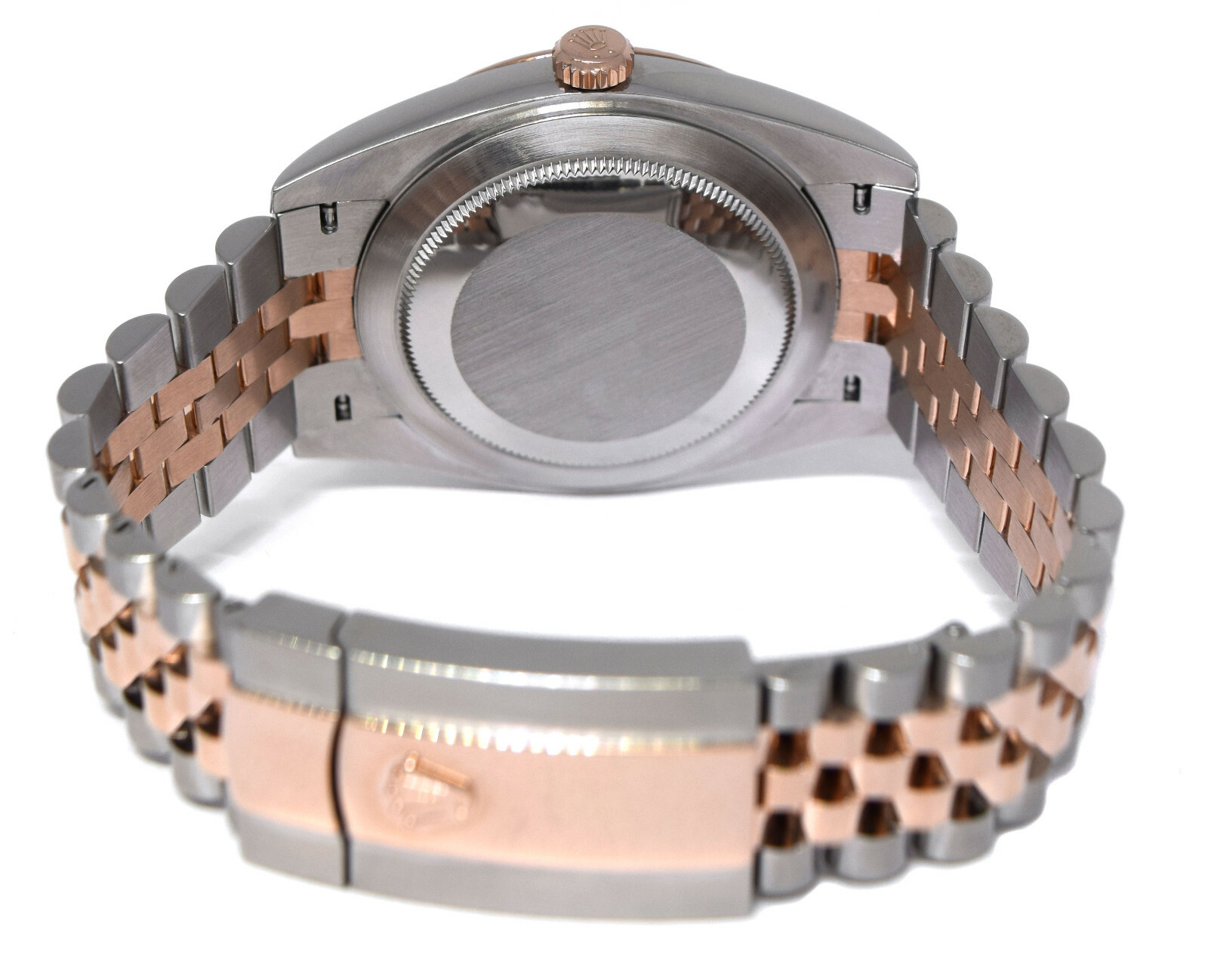 Rolex Datejust 41 18k Rose Gold/Steel Sundust Dial Mens Watch B/P '19 126331