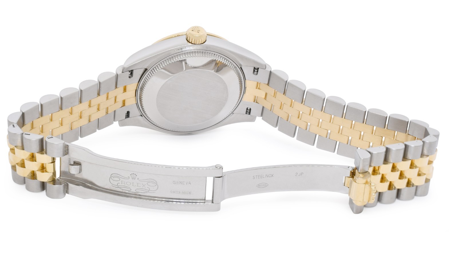 Rolex Datejust 31 18k Yellow Gold/Steel MOP Diamond Dial Ladies Watch 278273