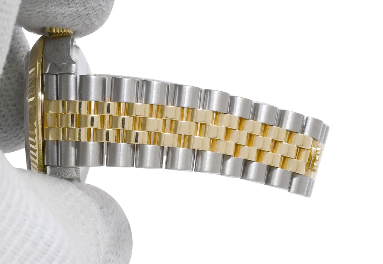 Rolex Datejust 31 18k Yellow Gold/Steel MOP Diamond Dial Ladies Watch 278273