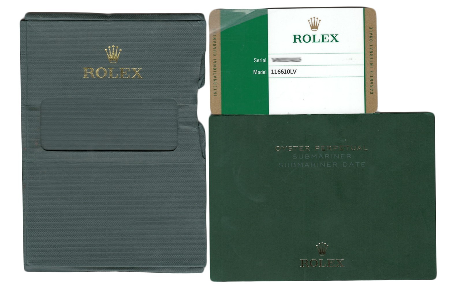 Rolex Submariner Hulk Steel Green Dial/Bezel Ceramic 40mm Watch B/P '17 116610