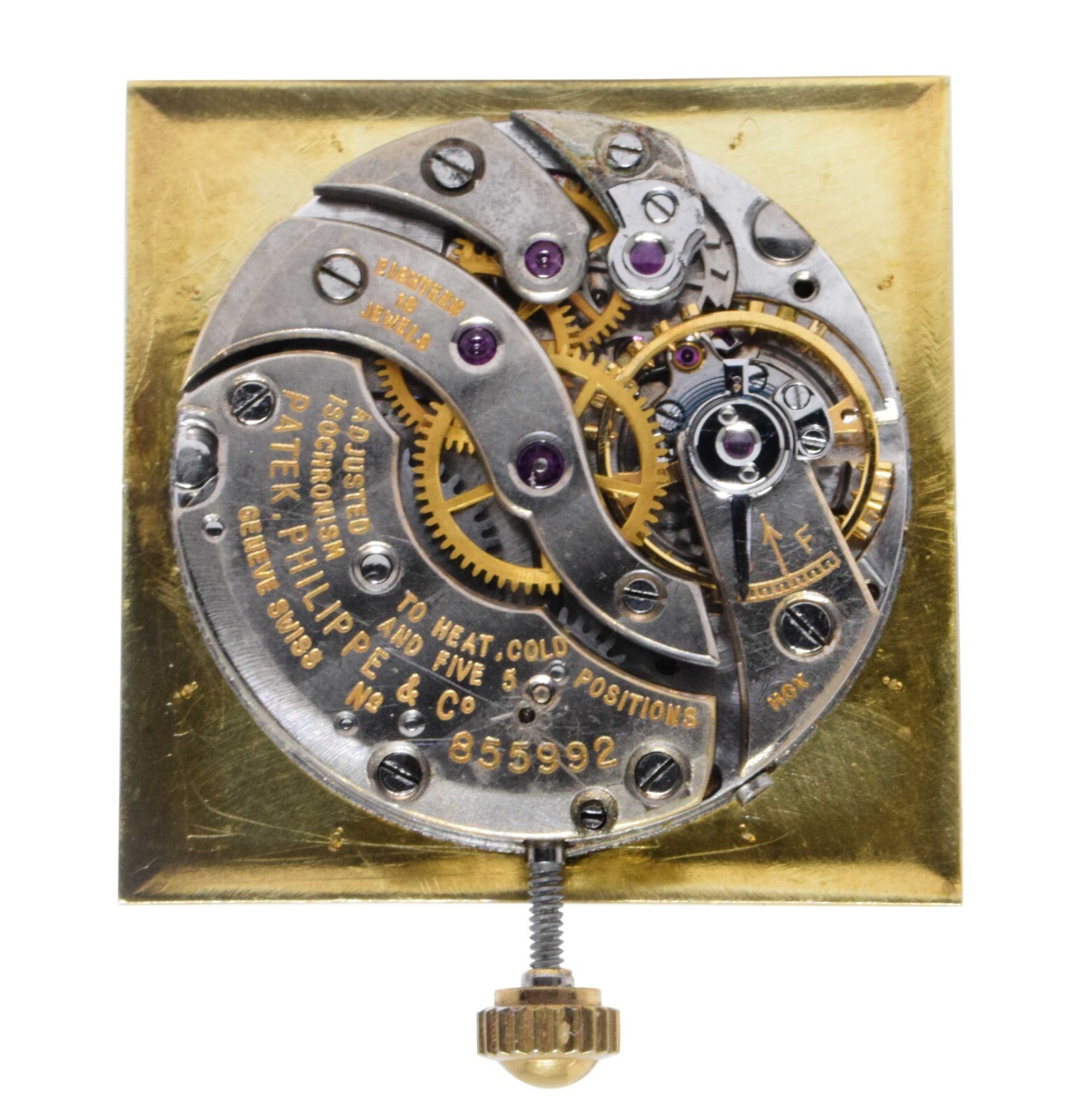 Patek Philippe Vintage 2562 18K Yellow Gold Mechanical Mens Watch 2562J