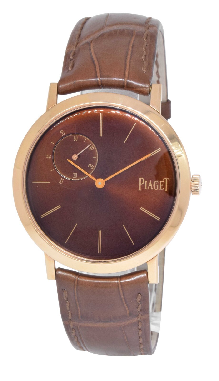 Piaget Altiplano 18k Rose Gold Mens Limited Mechanical Wind 40mm Watch GAO34113
