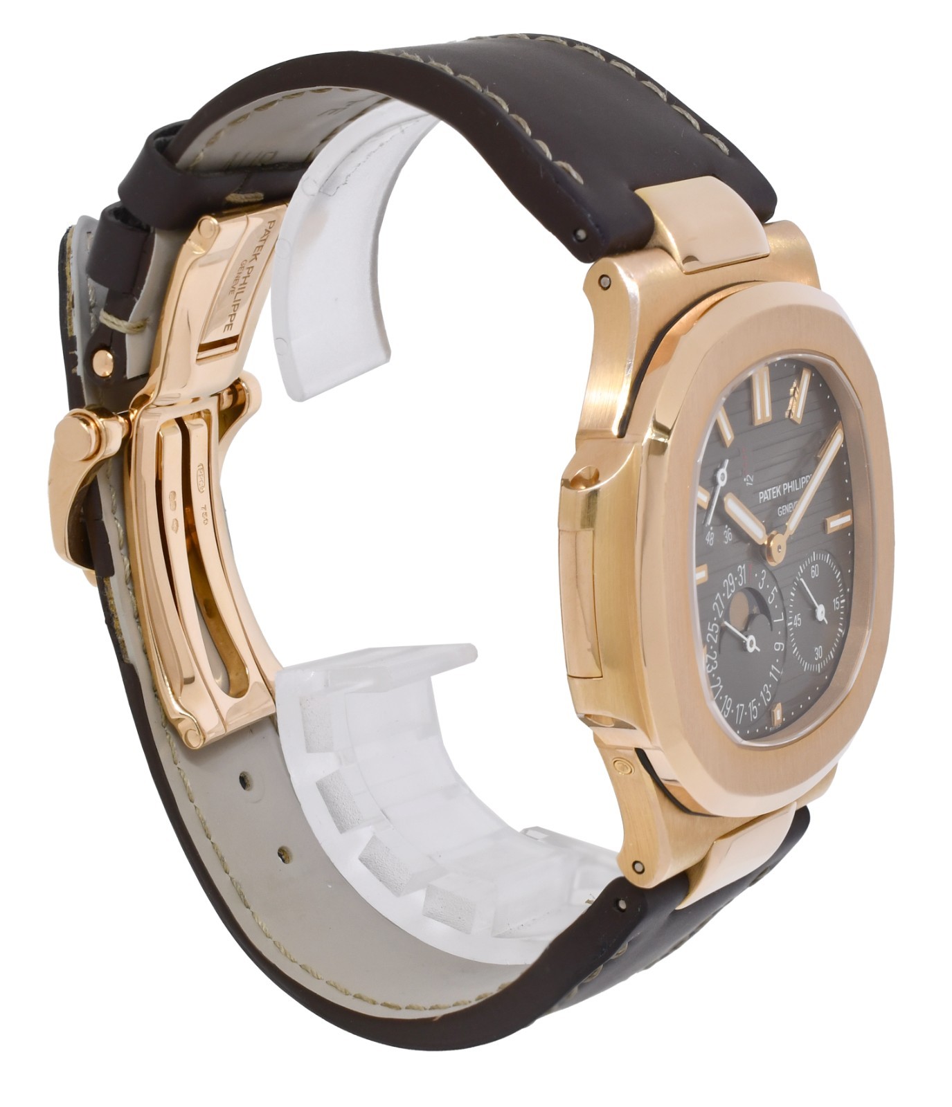 Patek Philippe Nautilus 5712 Complication 18k Rose Gold Watch B/P '12 5712R-001