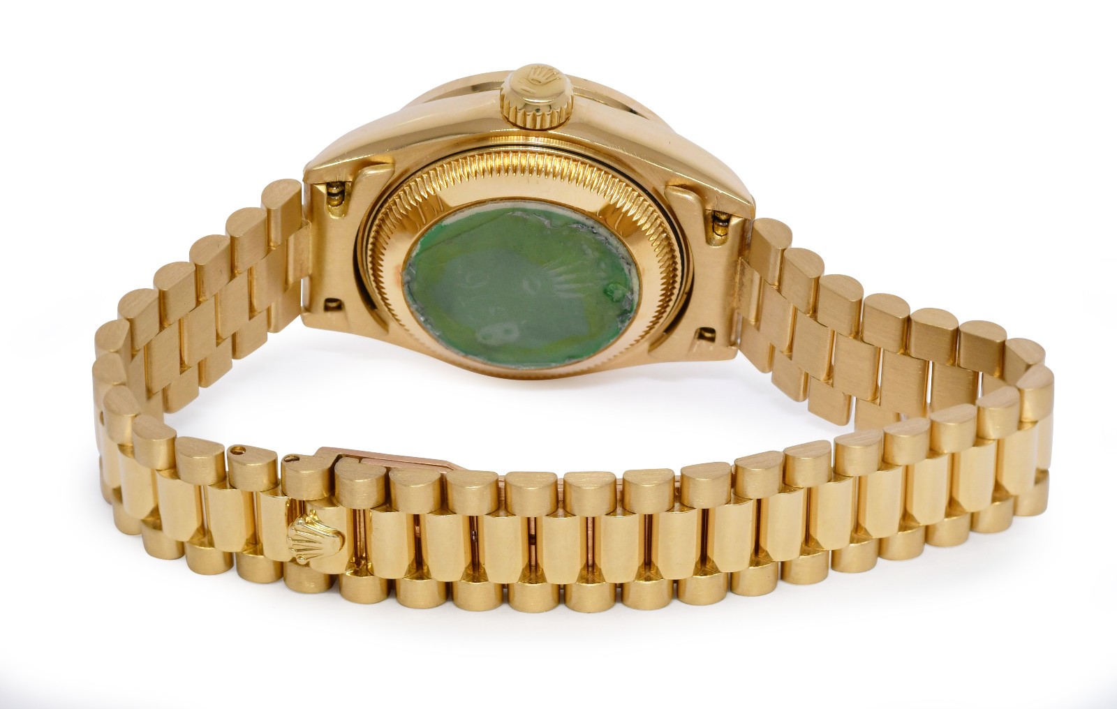 Rolex Datejust President 18k Yellow Gold Jubilee Diamond 26mm Watch N 69158