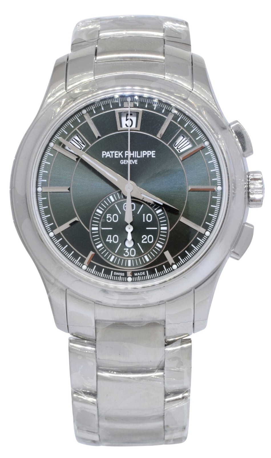 NEW Patek Philippe 5905 Steel Annual Calendar Chronograph Watch B/P '26 5905/1A