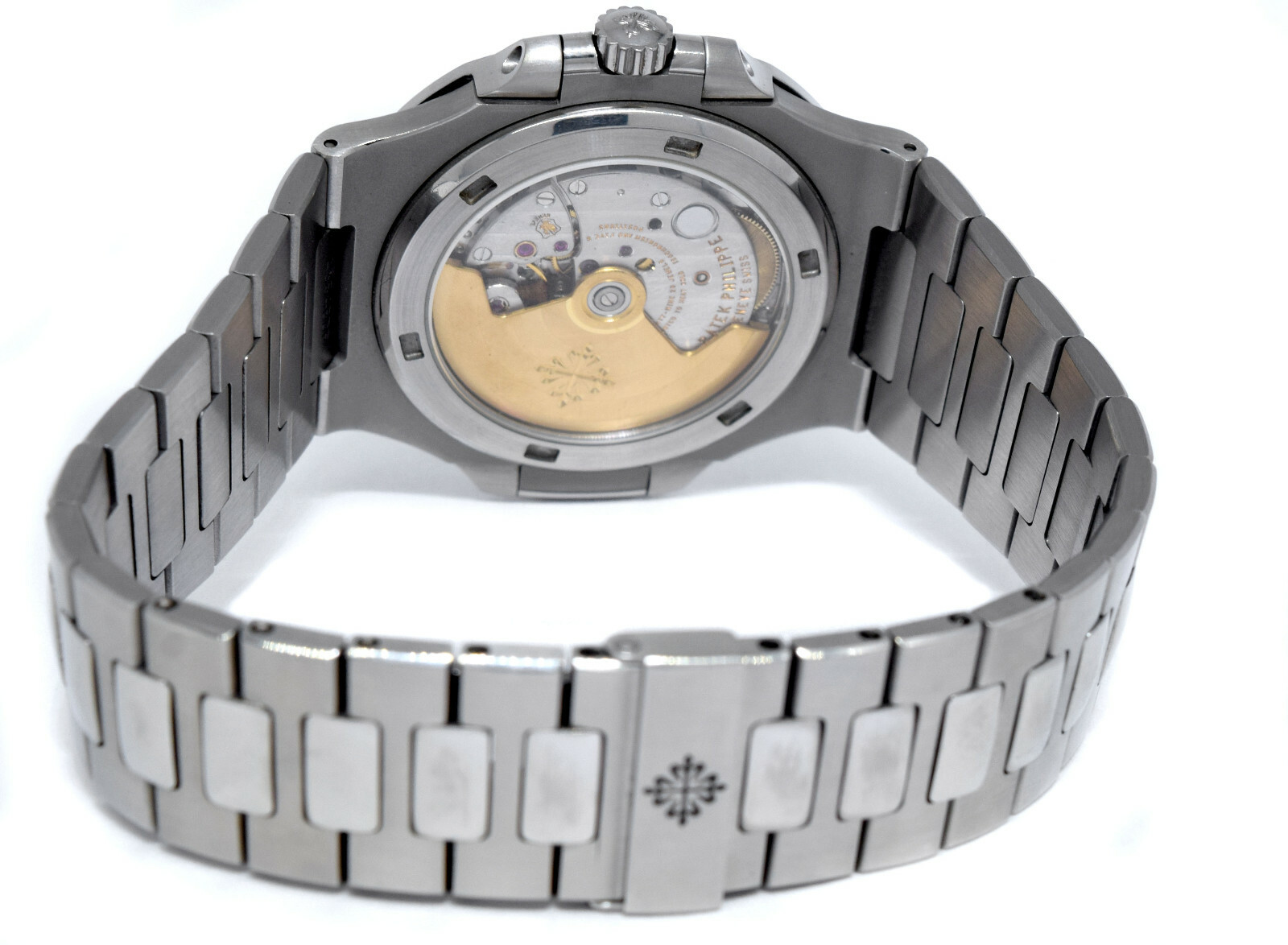 Patek Philippe Nautilus Stainless Steel Blue Dial Watch B/P '08 5711/1A-010