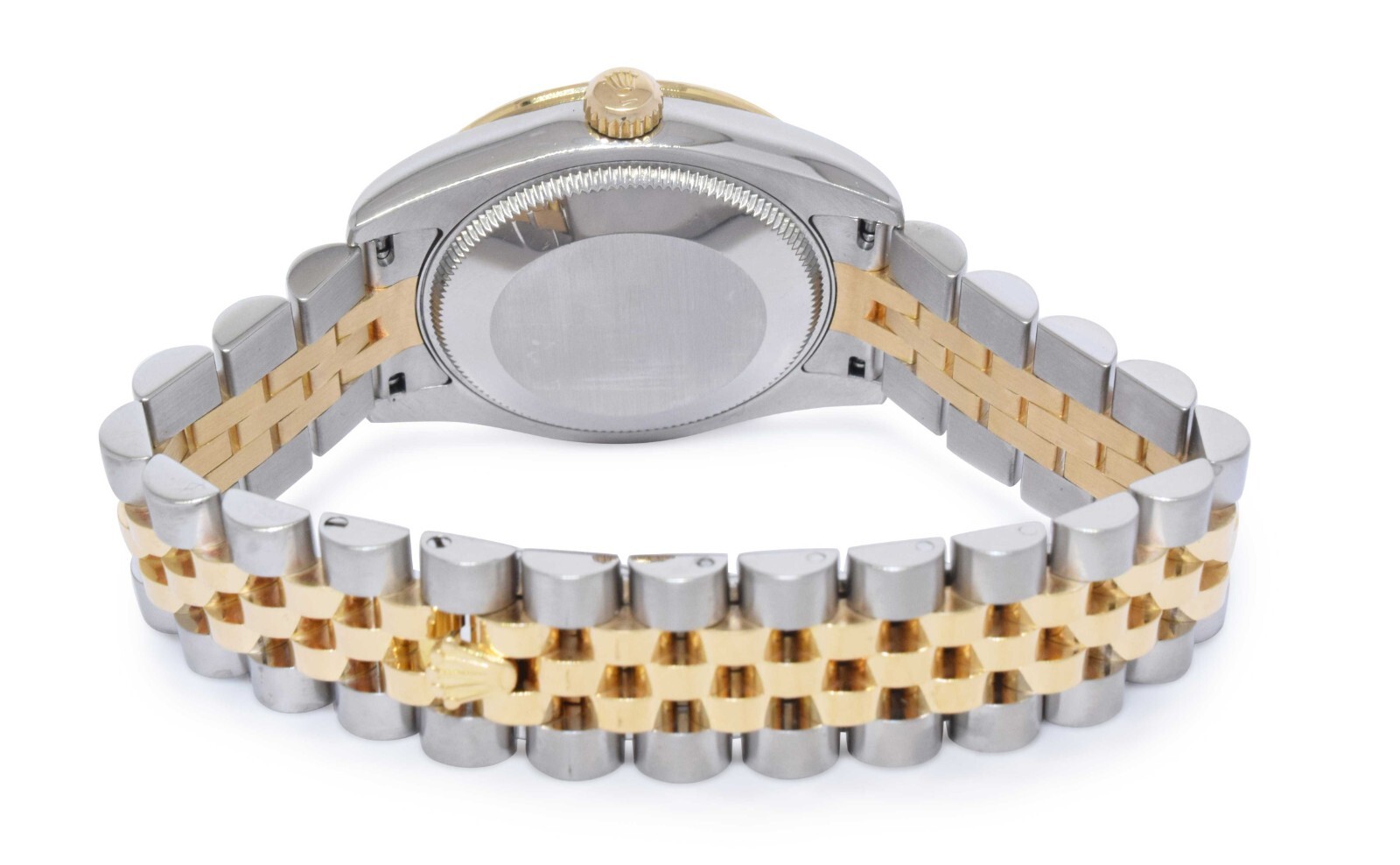 Rolex Datejust 18k Yellow Gold/Steel & Diamond Champagne Dial 31mm Watch 178313