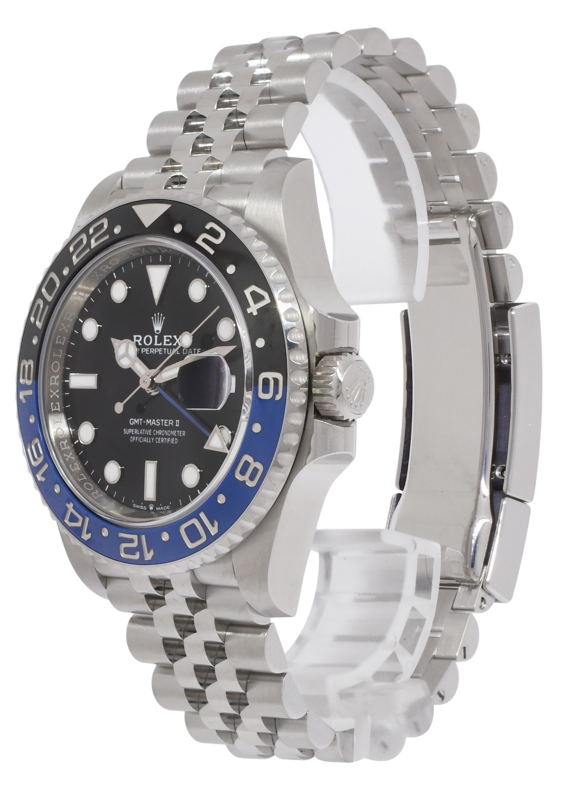 Rolex GMT-Master II Steel Black/Blue Ceramic Jubilee Watch B/P '24 126710