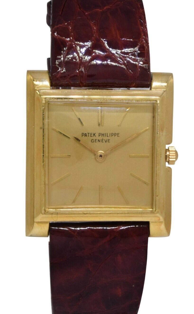 Patek Philippe Vintage 2562 18K Yellow Gold Mechanical Mens Watch 2562J
