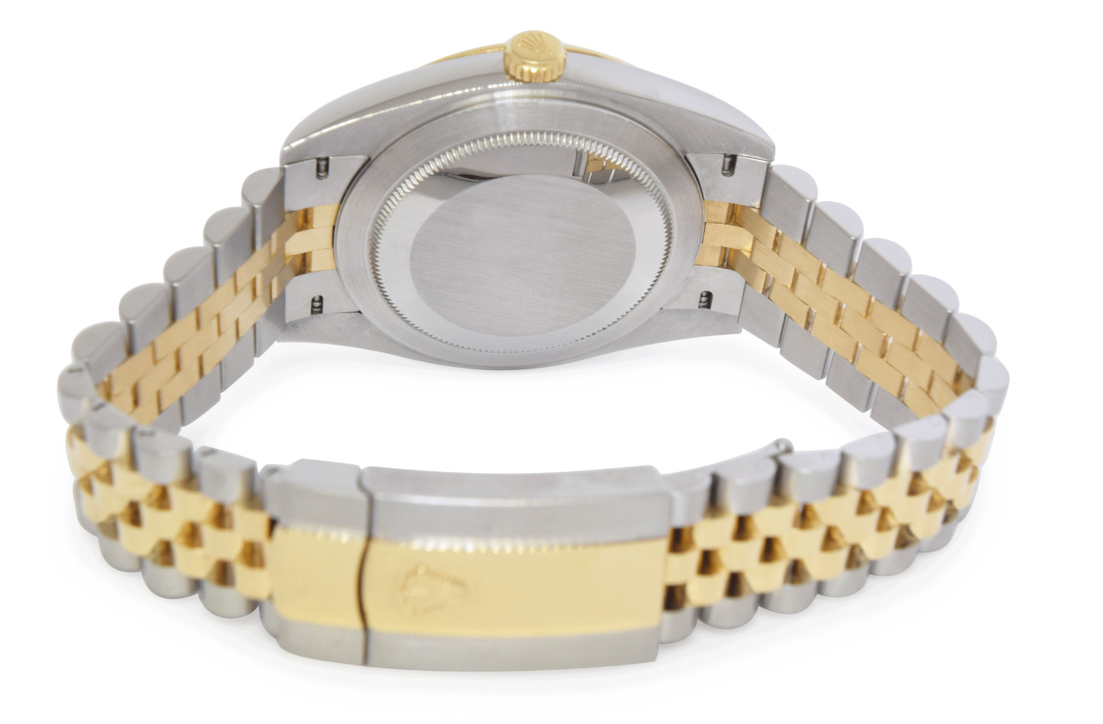 Rolex Datejust 41 YG/Steel Wimbledon Dial Mens Watch Box /Papers '24 126333