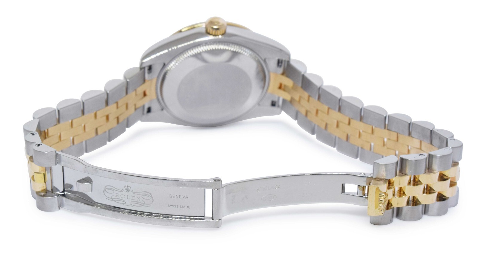 Rolex Datejust 18k Yellow Gold/Steel & Diamond Champagne Dial 31mm Watch 178313