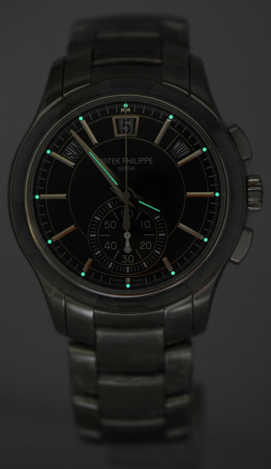 NEW Patek Philippe 5905 Steel Annual Calendar Chronograph Watch B/P '26 5905/1A