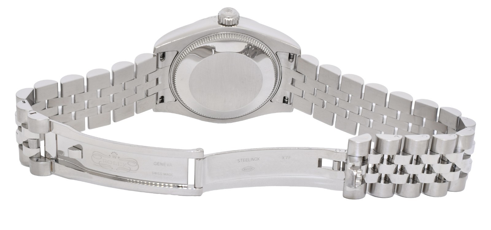 Rolex Datejust Steel Pink Dial Jubilee Bracelet 31mm Watch +Card '14 178240
