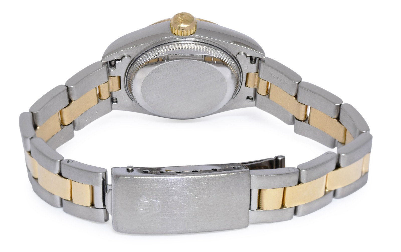 Rolex Datejust 18k Yellow Gold/Steel Champagne Dial 26mm Oyster Watch S 69173
