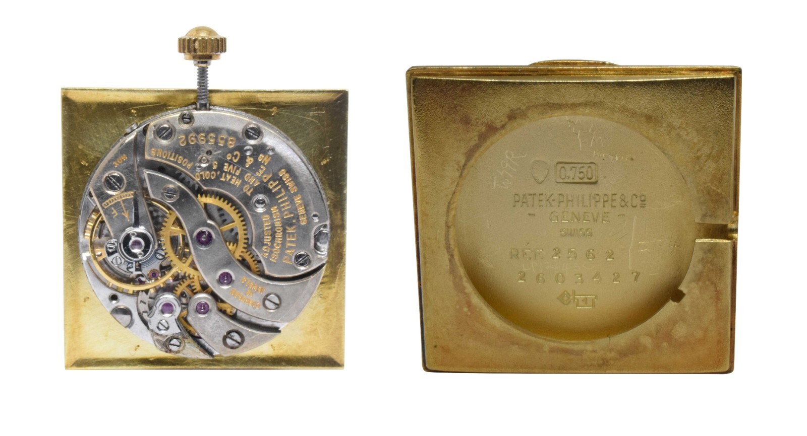 Patek Philippe Vintage 2562 18K Yellow Gold Mechanical Mens Watch 2562J