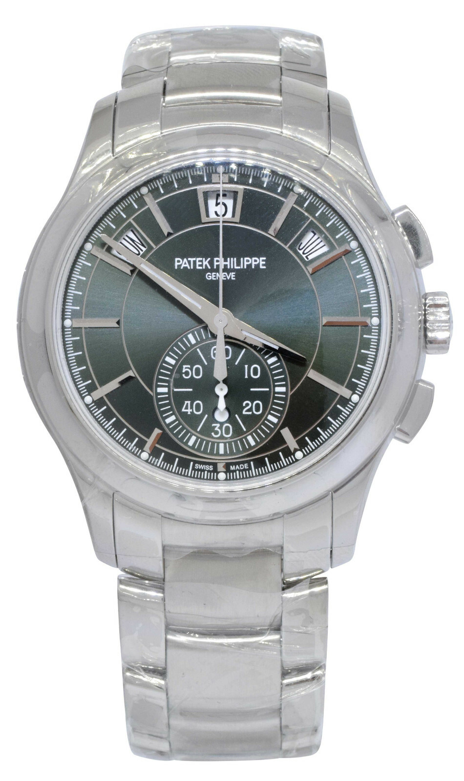 NEW Patek Philippe 5905 Steel Annual Calendar Chronograph Watch B/P '26 5905/1A