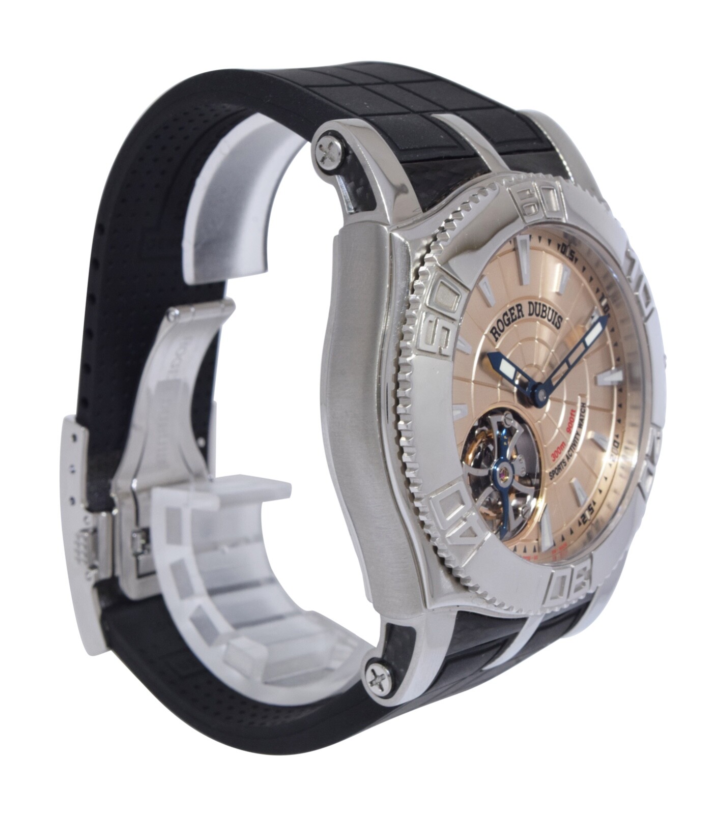 Roger Dubuis Easy Diver Tourbillon "Just for Friends" Steel 48mm Watch SE48 02 9