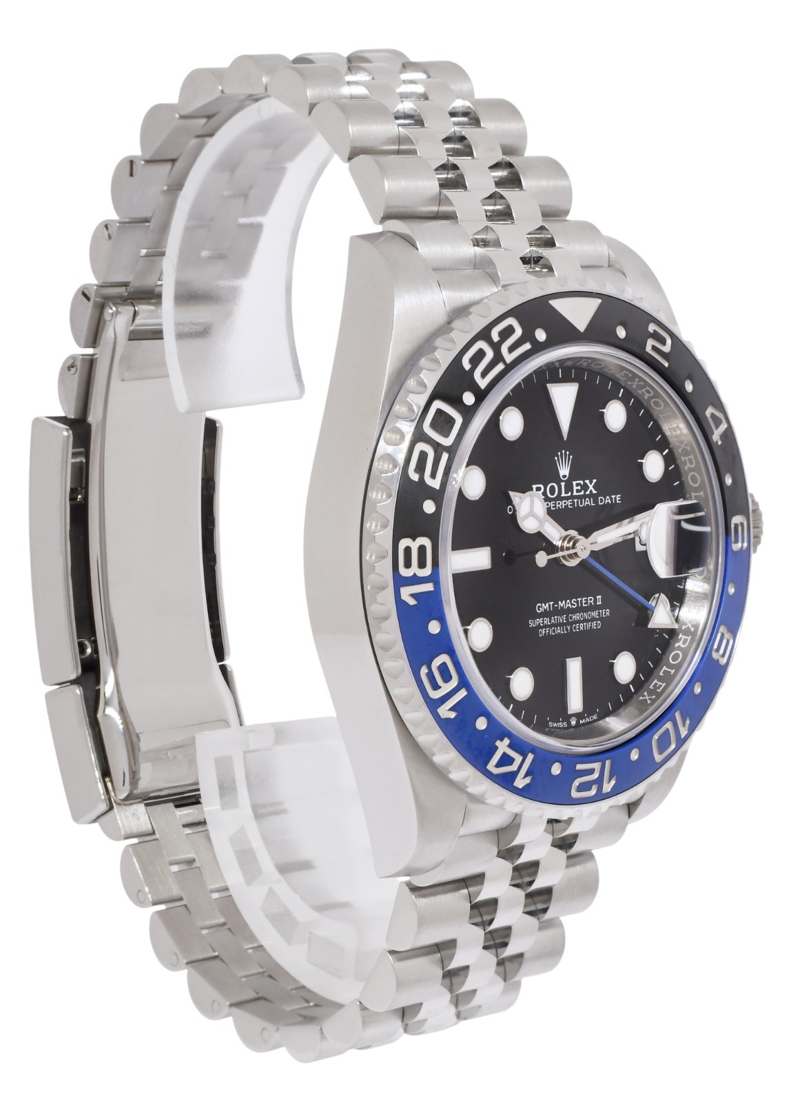Rolex GMT-Master II Steel Black/Blue Ceramic Jubilee Watch B/P '24 126710