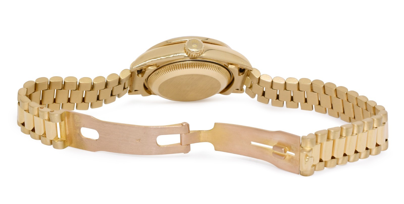 Rolex Datejust President Yellow Gold Diamond/Sapphire 26mm Watch +PP '85 69178