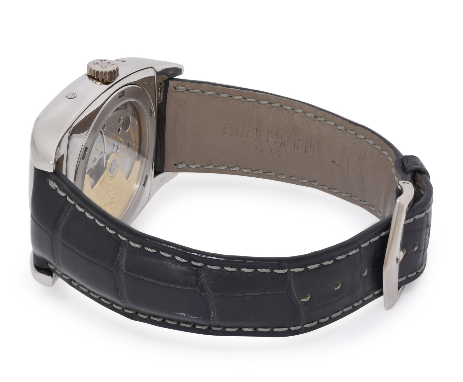 Patek Philippe Gondolo Calendario 18k White Gold Mens Automatic Watch 5135G