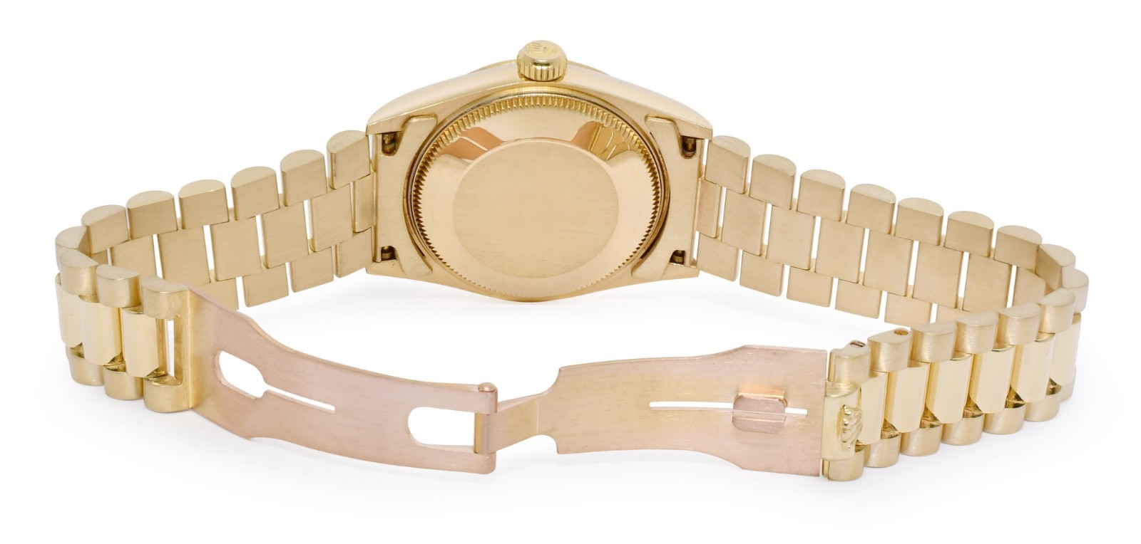Rolex Oyster Perpetual President 18k Yellow Gold 31mm Watch +Papers L 67518