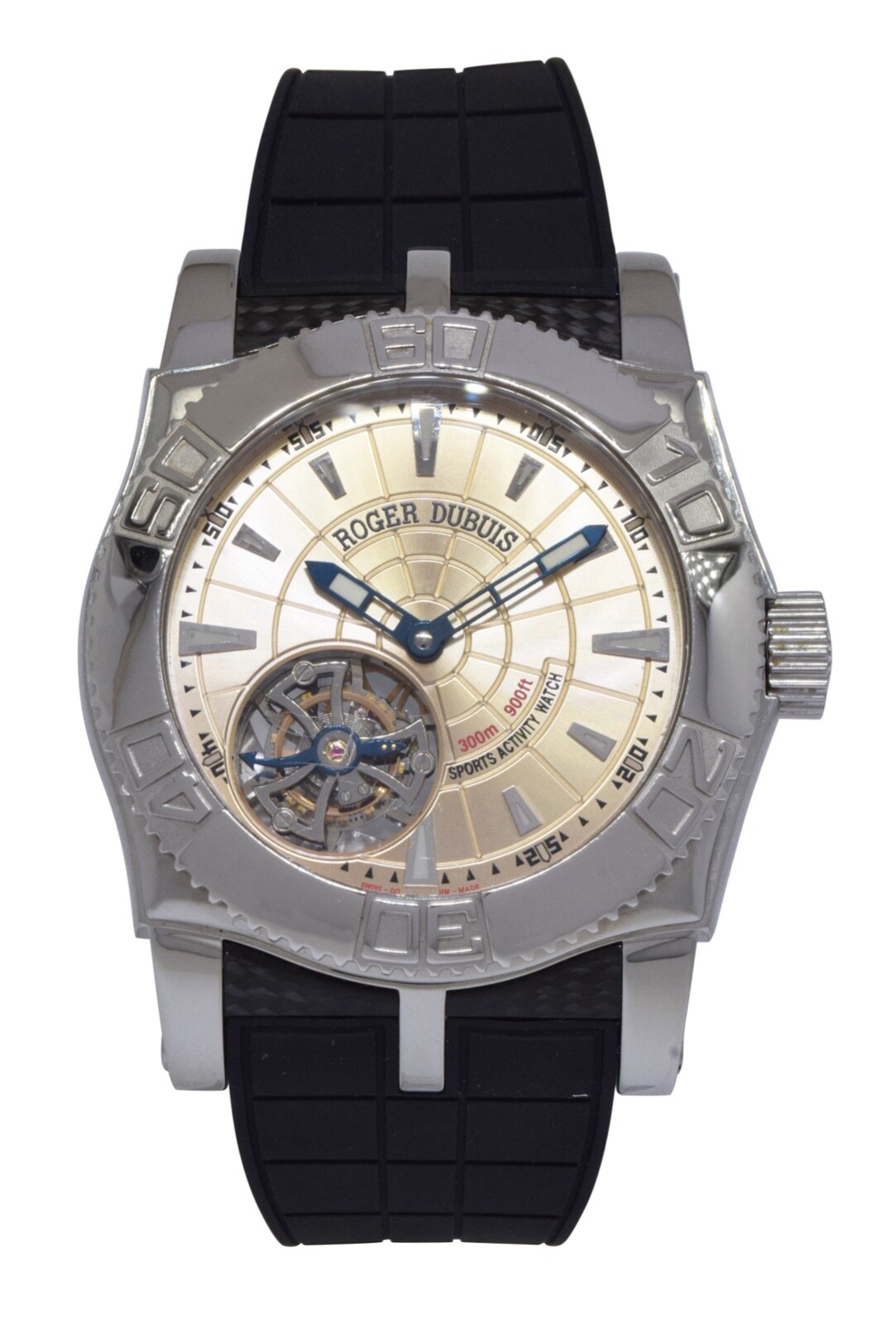 Roger Dubuis Easy Diver Tourbillon "Just for Friends" Steel 48mm Watch SE48 02 9