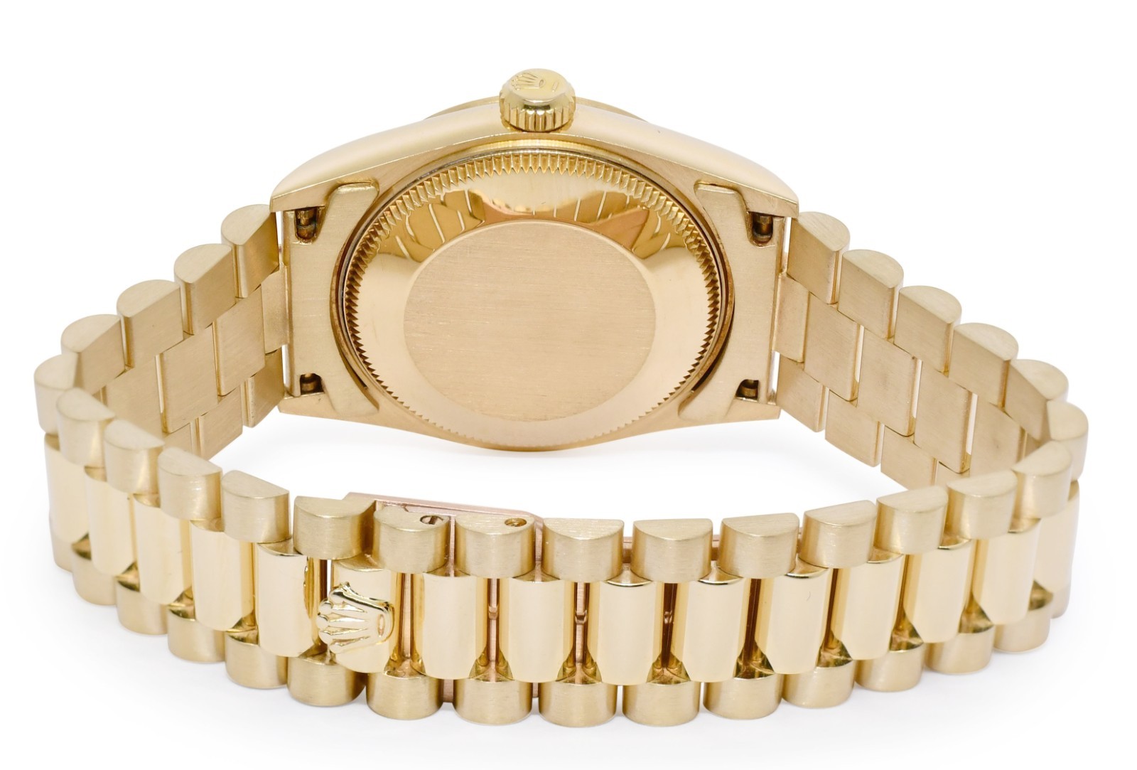 Rolex Oyster Perpetual President 18k Yellow Gold 31mm Watch +Papers L 67518