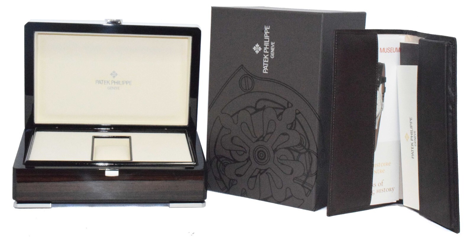 Patek Philippe Nautilus 5980 Chronograph Steel Blue Dial Watch B/P '13 5980/1A
