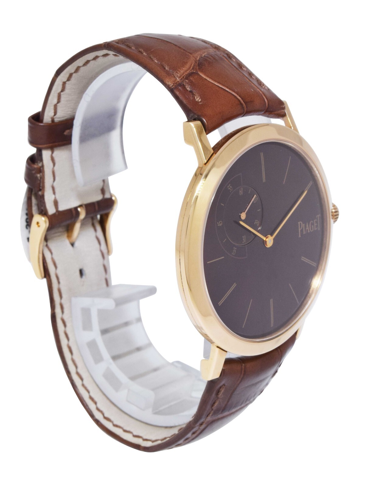 Piaget Altiplano 18k Rose Gold Mens Limited Mechanical Wind 40mm Watch GAO34113