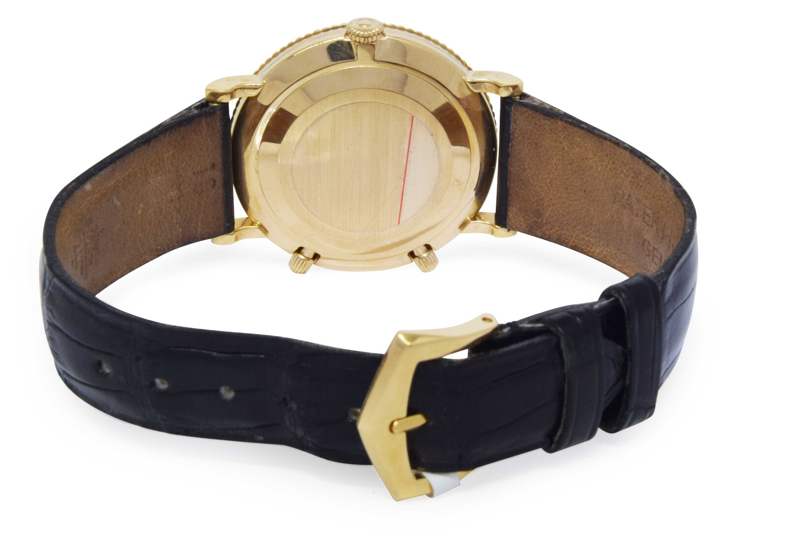 Patek Philippe Travel Time 5034 18K Yellow Gold Mens Watch Box/Papers 5034J