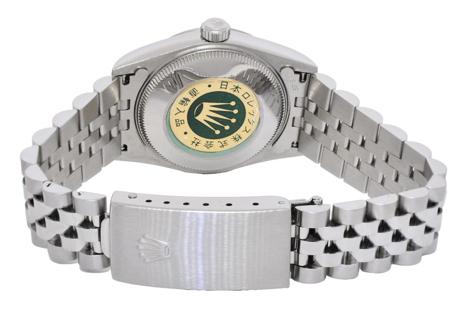 Rolex Datejust 31 Steel 18k White Gold Bezel MOP w/Dia Dial Ladies Watch A 78274