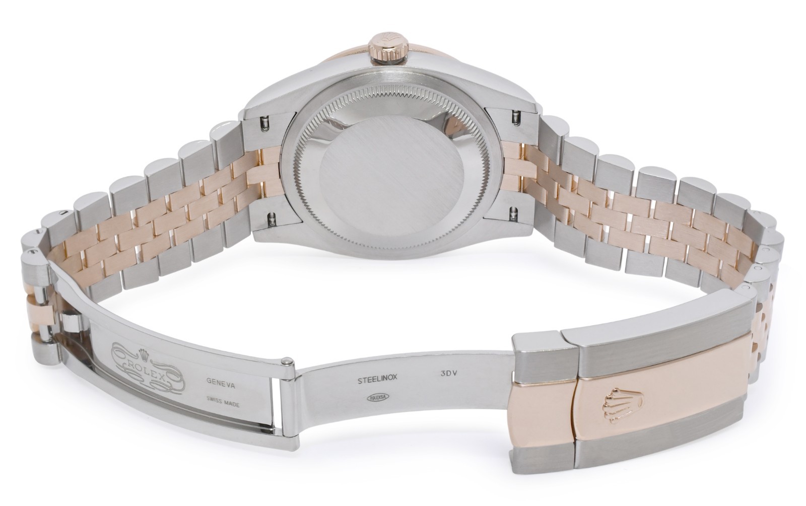 Rolex Datejust 36 18k Rose Gold/Steel MOP Diamond Dial/Bezel Watch '18+ 126281