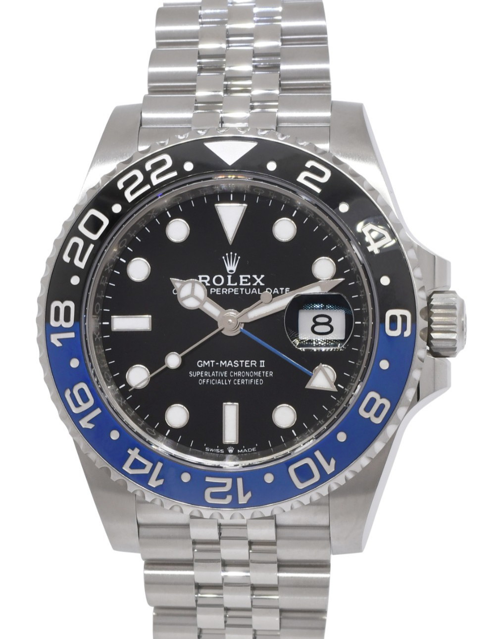 Rolex GMT-Master II Steel Black/Blue Ceramic Jubilee Watch B/P '24 126710