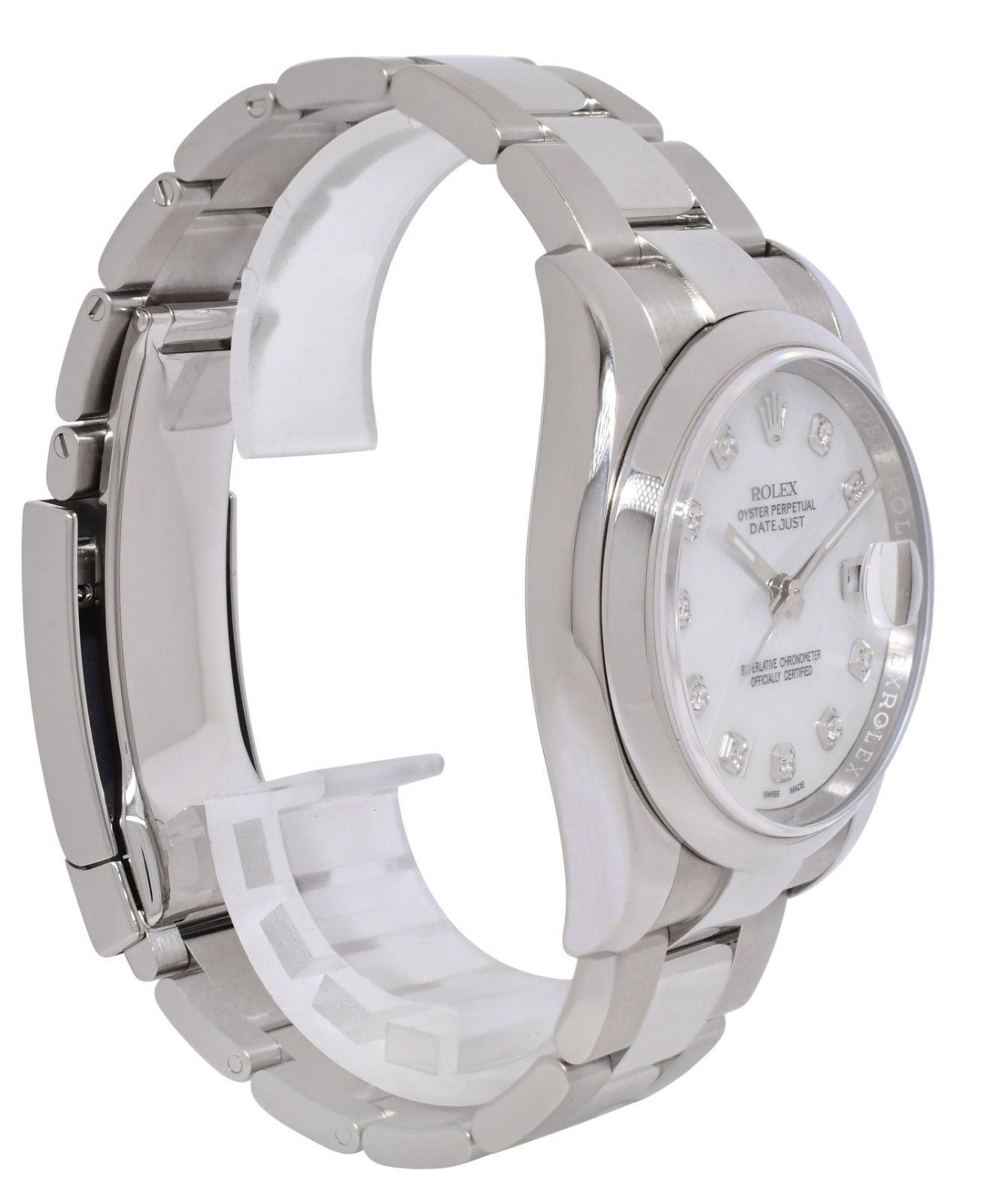 Rolex Datejust Steel MOP Diamond Dial Oyster Bracelet 36mm Watch 116200 Rolex Datejust Steel MOP Diamond Dial Oyster Bracelet 36mm Watch 116200