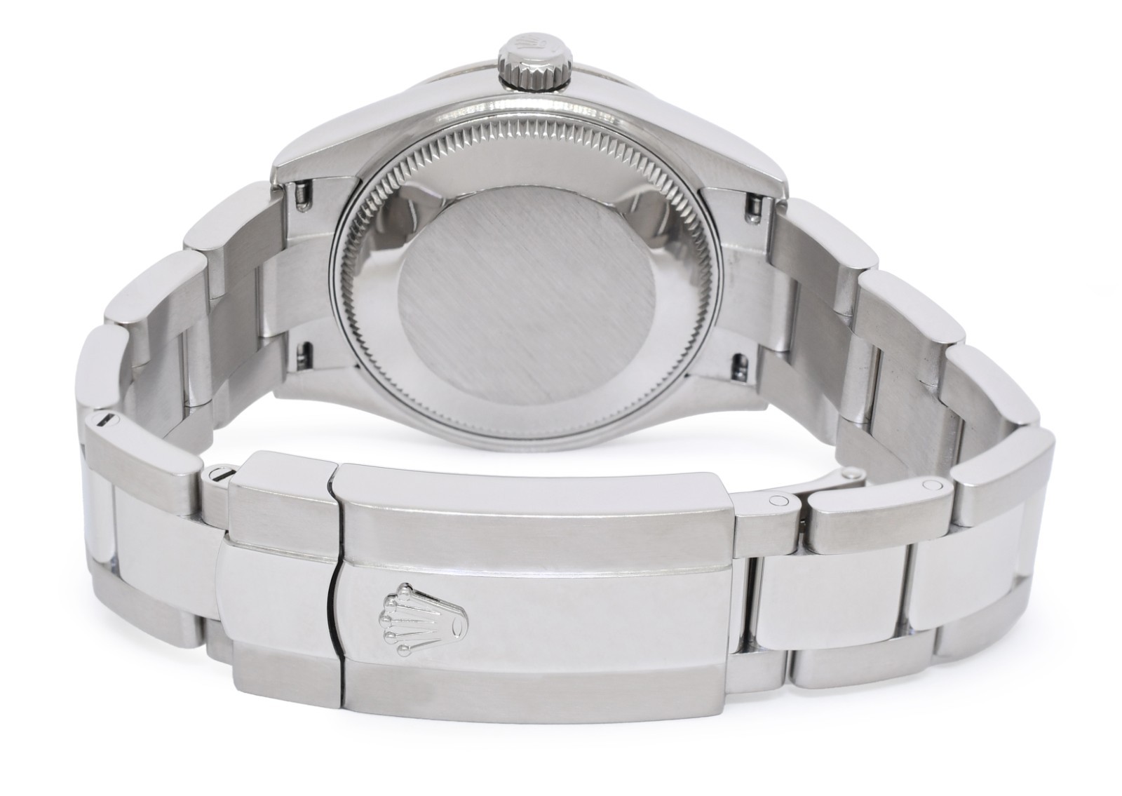 Rolex Datejust 31 Steel & 18k White Gold Bezel Green Dial Ladies Watch 278274