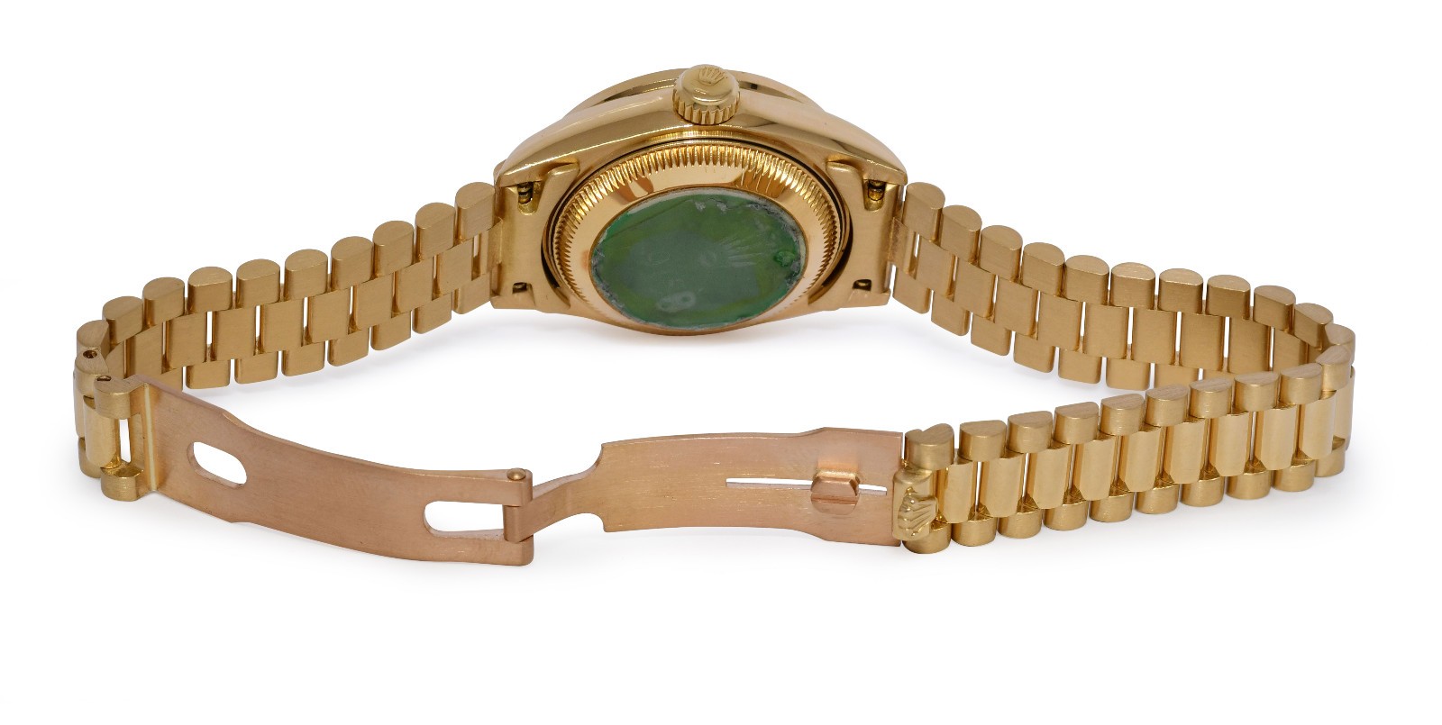 Rolex Datejust President 18k Yellow Gold Jubilee Diamond 26mm Watch N 69158