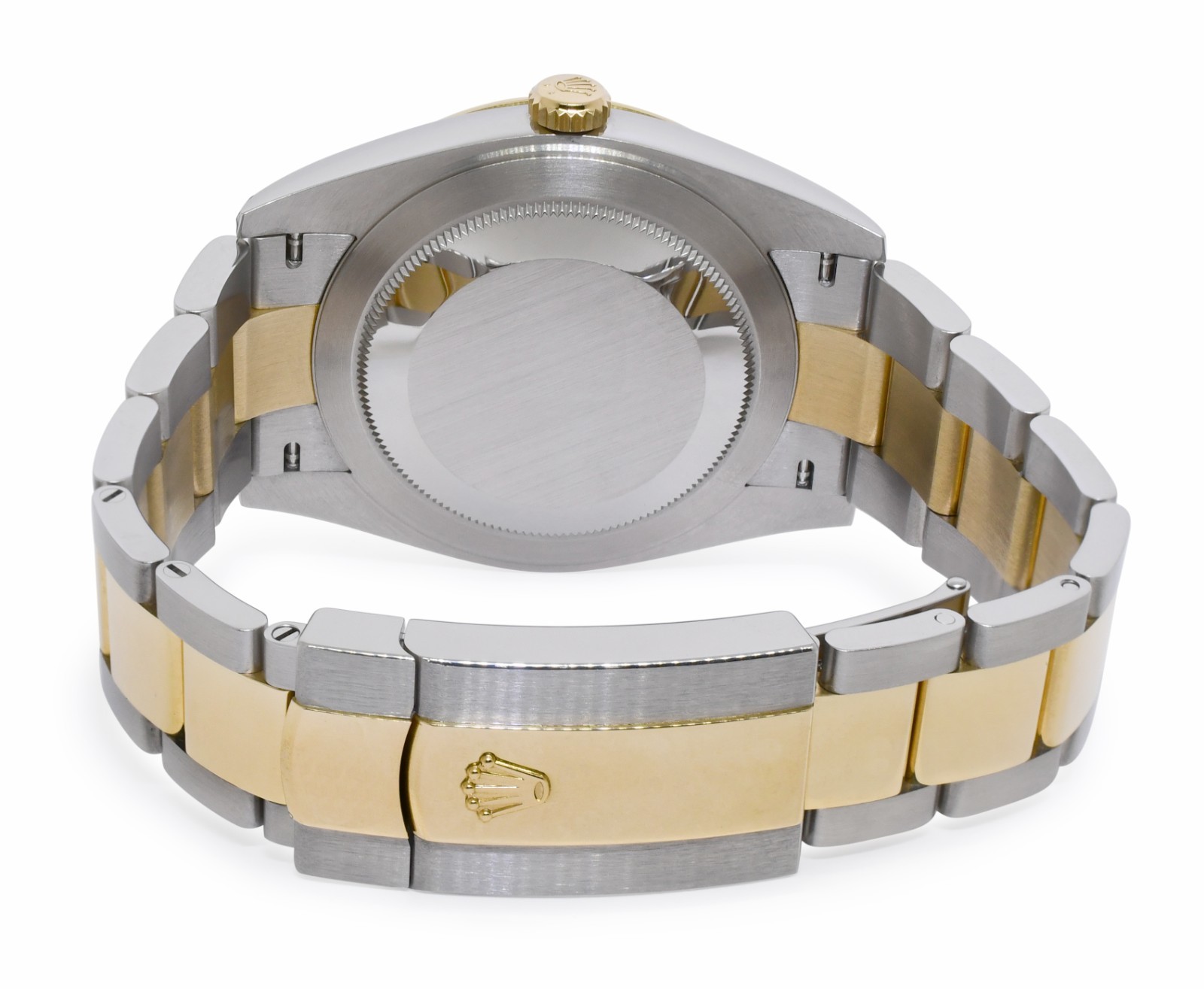 Rolex Datejust 41 Yellow Gold/Steel Silver Dial Oyster Watch +Card '22 126333