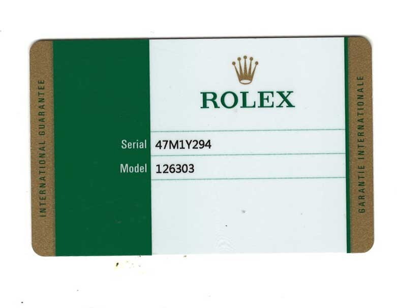 Rolex Datejust 41 18k Yellow Gold/Steel Black Diamond Dial Watch B/P 126303
