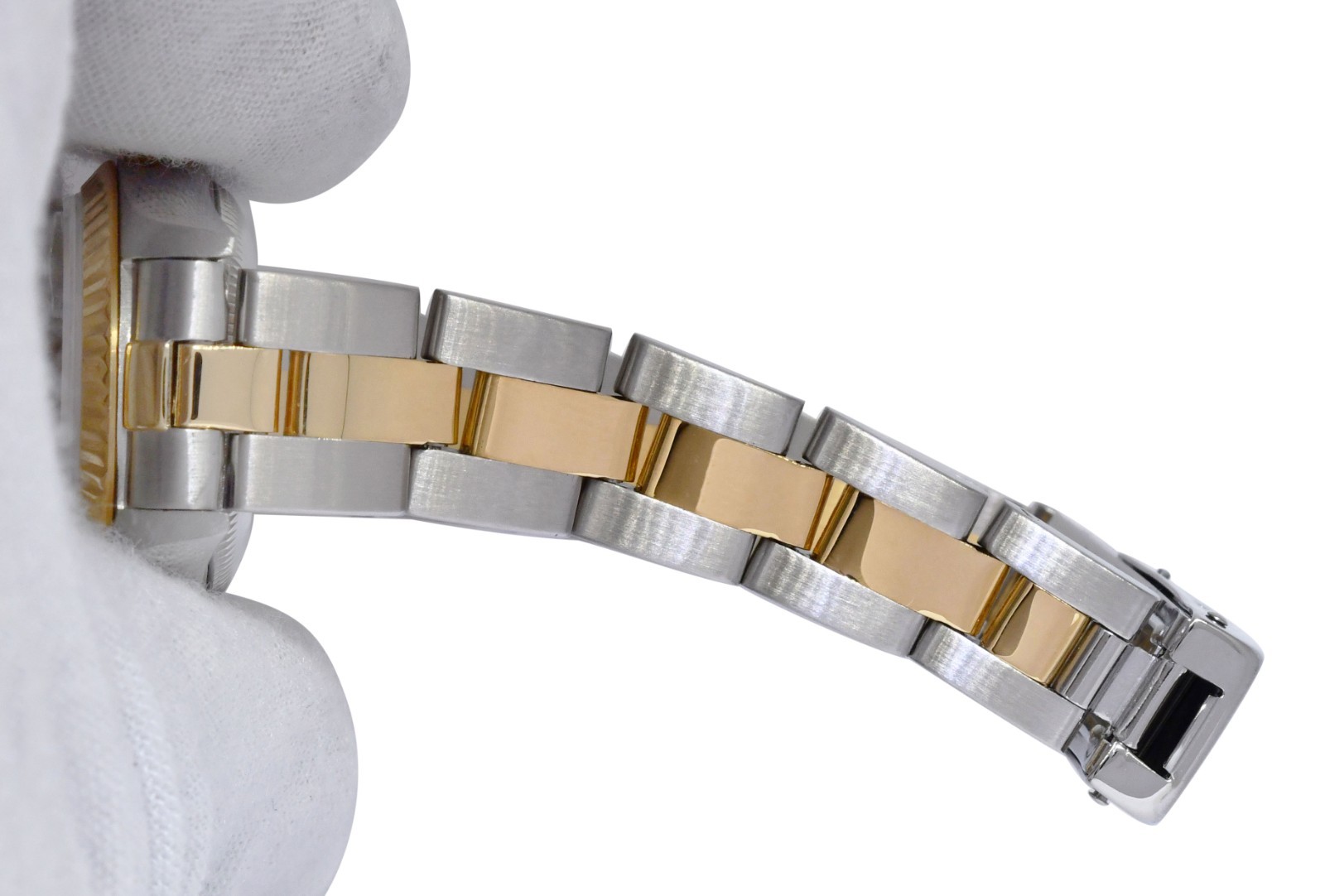 Rolex Datejust 18k Yellow Gold/Steel Champagne Dial 26mm Oyster Watch S 69173