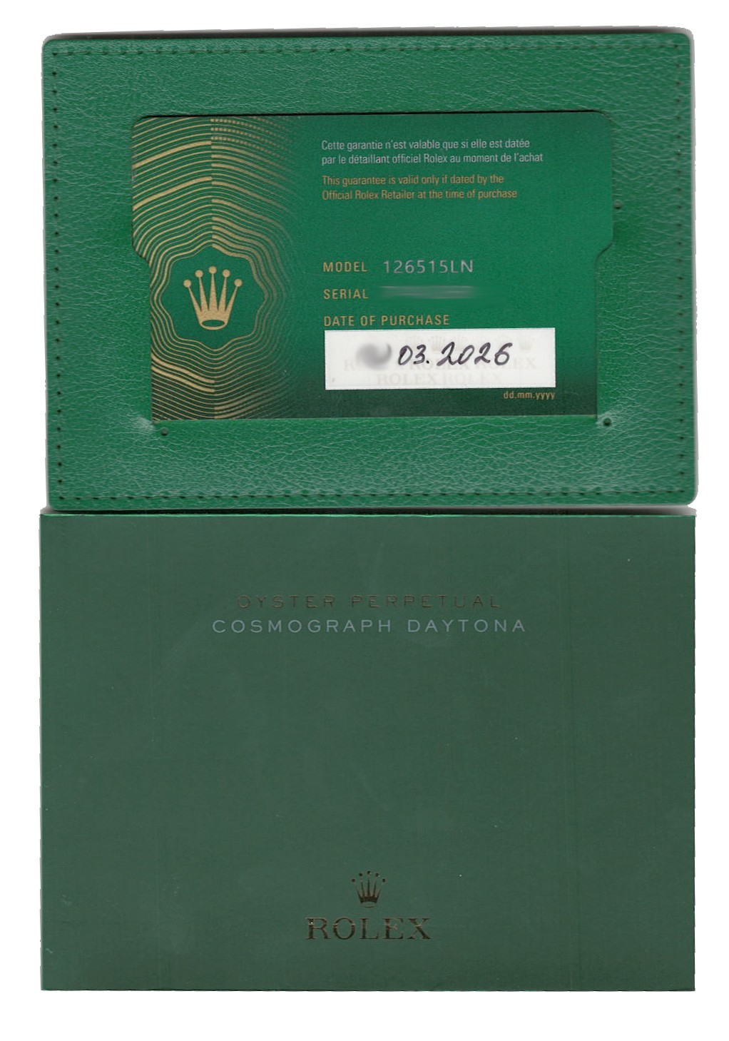 NEW Rolex Daytona Rose Gold & Ceramic Chocolate Oysterflex Watch B/P '26 126515