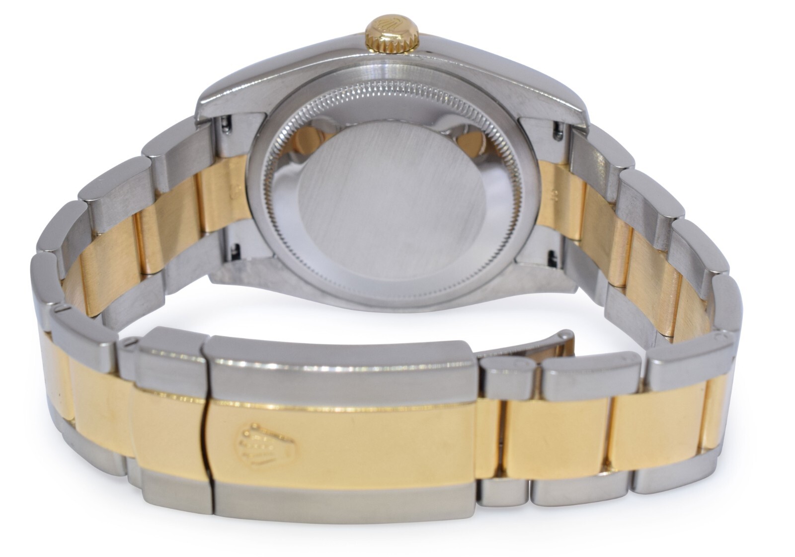 Rolex Datejust 18k Yellow Gold/Steel Champagne Diamond Dial 36mm Watch D 116233 Rolex Datejust 18k Yellow Gold/Steel Champagne Diamond Dial 36mm Watch D 116233