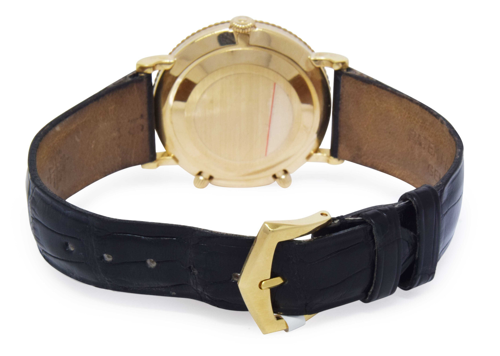 Patek Philippe Travel Time 5034 18K Yellow Gold Mens Watch Box/Papers 5034J