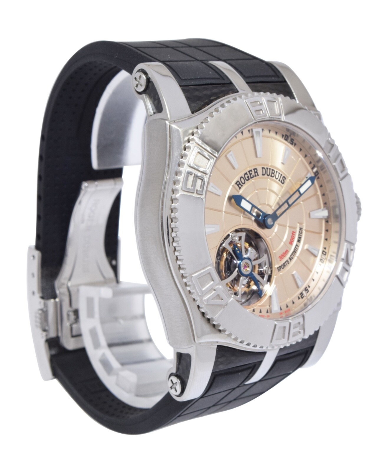Roger Dubuis Easy Diver Tourbillon "Just for Friends" Steel 48mm Watch SE48 02 9